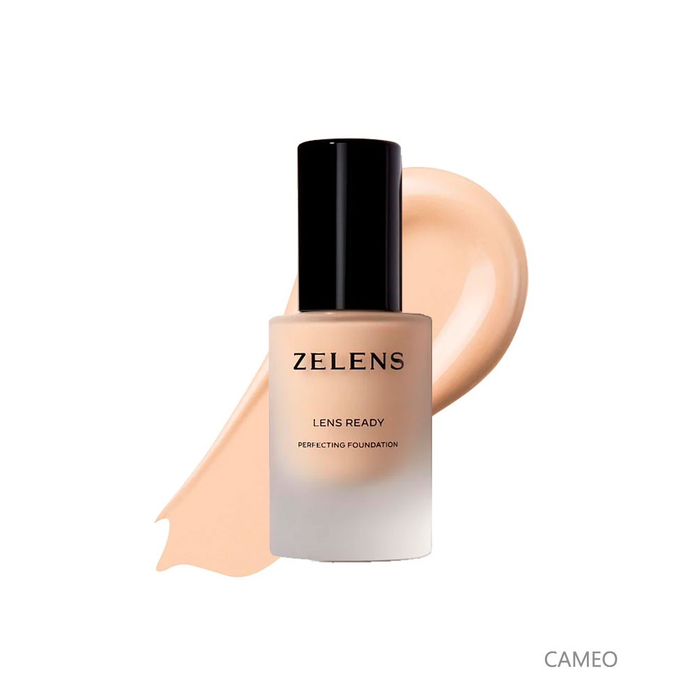 ZELENS Lens Ready Foundation Cameo - Base de maquillaje fluida